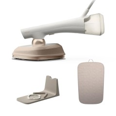 Philips GC21310 1800W Steam Iron - Powerful, Efficient & Sleek White Nougat Design for Effortless Wrinkles Removal